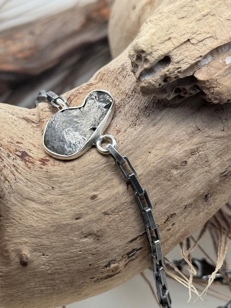 Meteorite Chain Bracelet