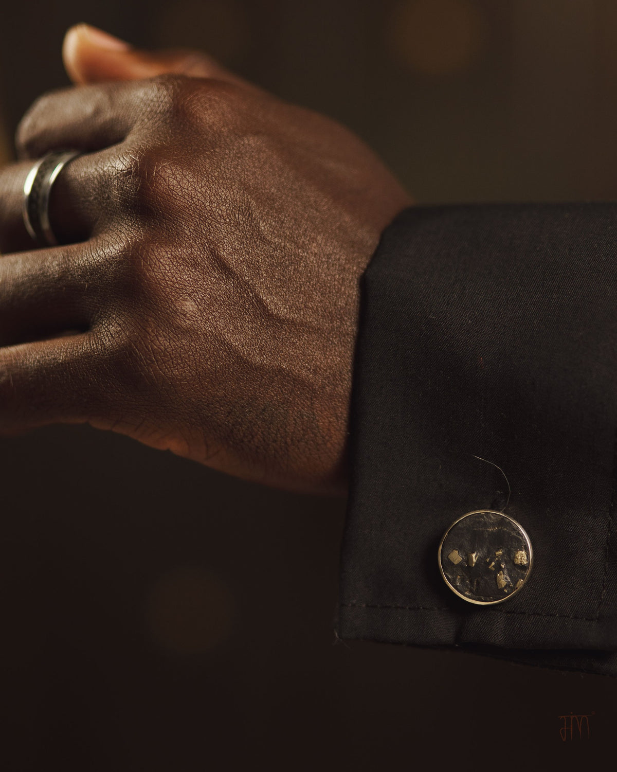 Classic Silver Inlay Ring
