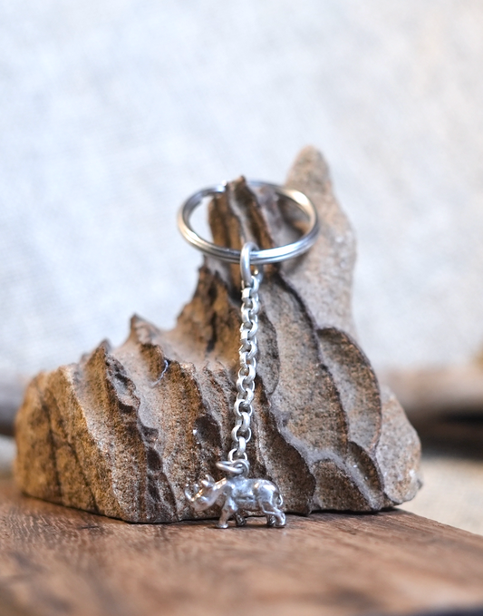 Rhino Keychain.