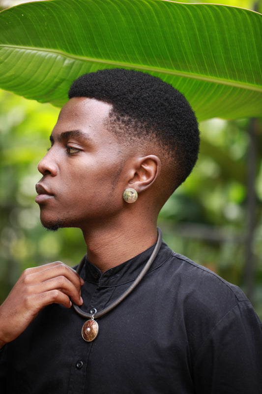 Old 50 Cent British East Africa Coin Earring