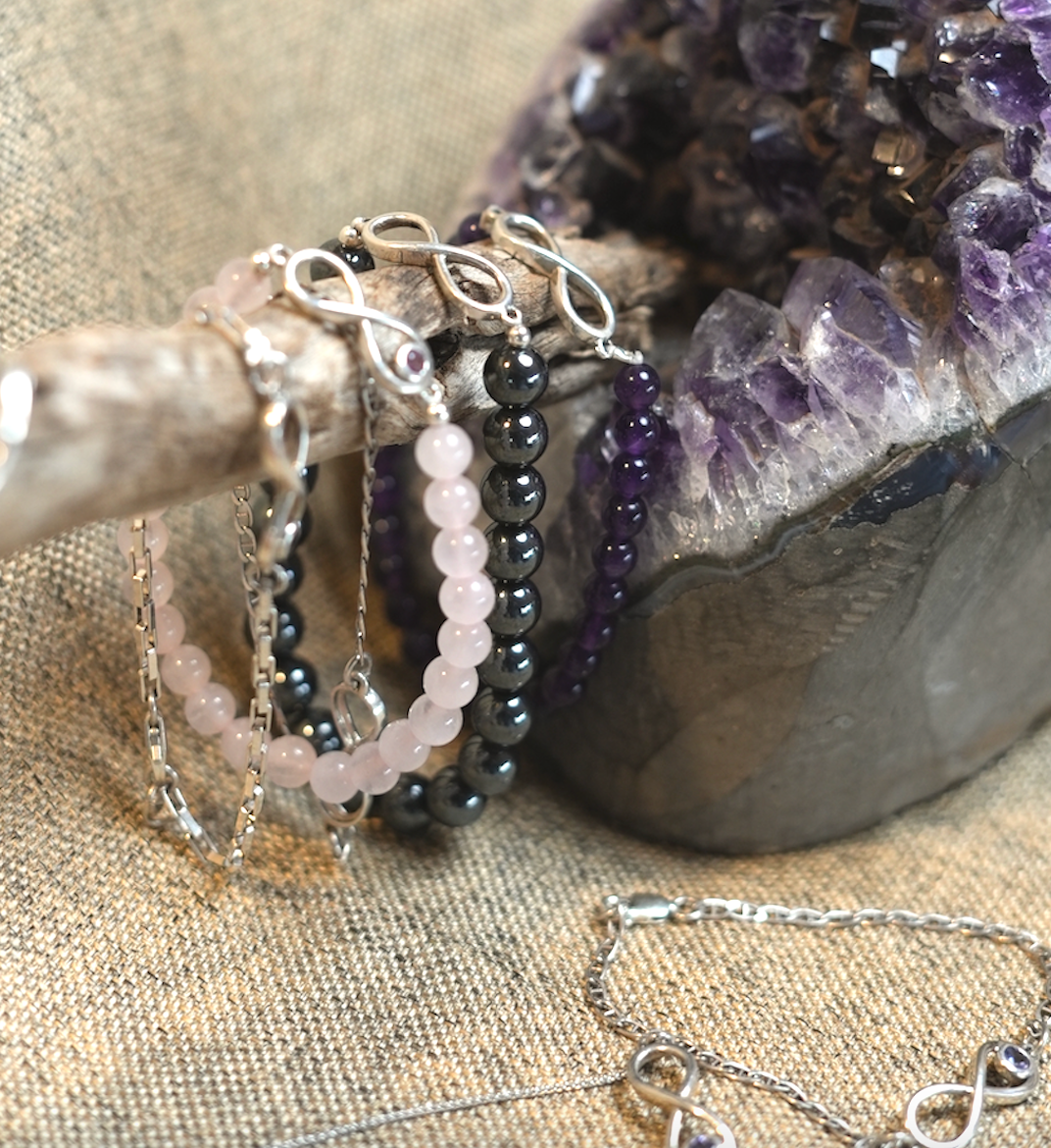 Infinity bracelet.