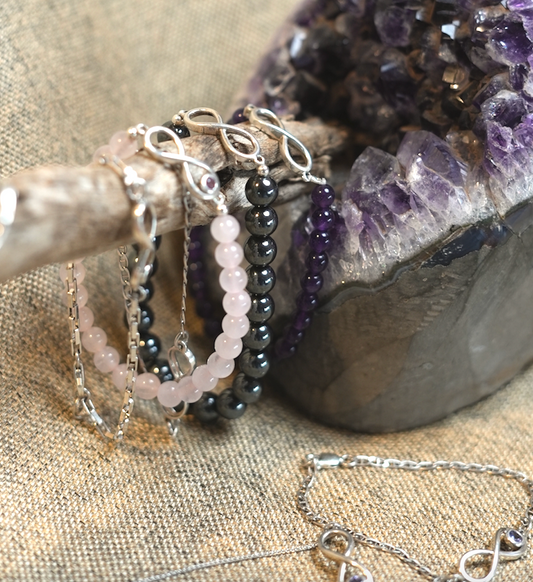 Infinity bracelet.