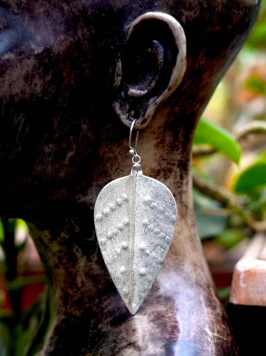Leaves Matt Finish Earrings